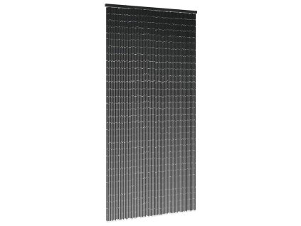 Dveřní závěs proti hmyzu, tmavě šedá, bambus, 100x220 cm 4017450