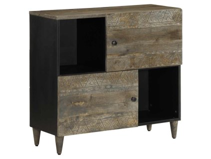 Příborník 80x33x75 cm masivní mangovníkové dřevo 4017819