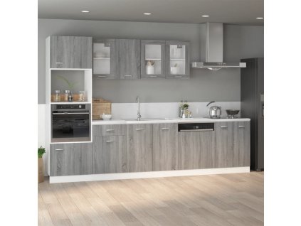 Skříňka pod dřez "Lyon" šedá sonoma 80 x 46 x 81,5 cm, z umělého dřeva 815565