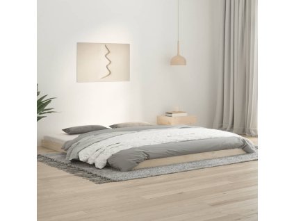 Rám postele 180 x 200 cm Super King Size masivní borovice 823429