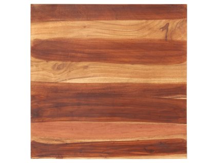 Stolní deska masivní akáciové dřevo 25–27 mm 70 x 70 cm 285995