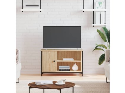 TV skříňka dub sonoma 80 x 40 x 50 cm kompozitní dřevo 832769