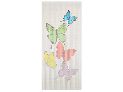 Dveřní závěs proti hmyzu bambus 90 x 200 cm 45738