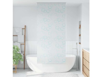 Sprchová roleta 100 x 240 cm bublinkový vzor 142866
