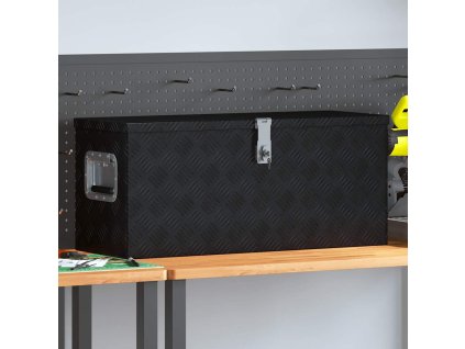 Hliníkový box 80 x 30 x 35 cm černý 146442