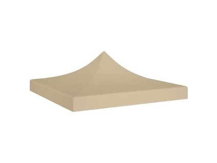 Střecha k party stanu 2 x 2 m béžová 270 g/m² 315340