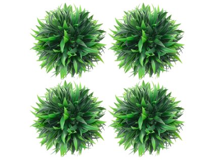 Umělé buxus koule 4 ks 15 cm 315471