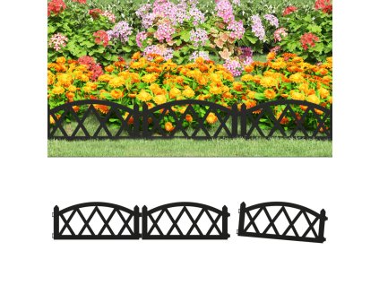 Travní lem 17 ks černý 10 m PP 318297