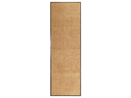 Rohožka pratelná krémová 60 x 180 cm 323465