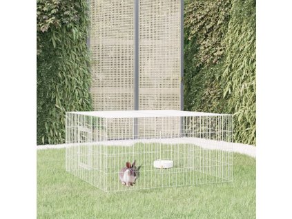 Klec pro králíka 110 x 110 x 55 cm pozinkované železo 171562