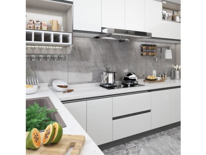 Samolepící tapety na nábytek 2 ks bílé 500 x 90 cm PVC 3059651