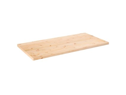 Stolní deska 110 x 60 x 2,5 cm masivní borové dřevo obdélníková 824420