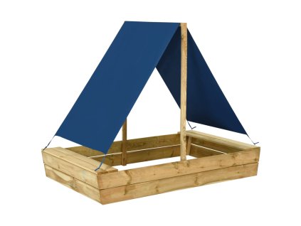Pískoviště se stříškou 160 x 100 x 133 cm impregnovaná borovice 3059957