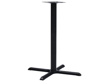 Noha k jídelnímu stolu černá 76 x 76 x 107 cm litina 325432