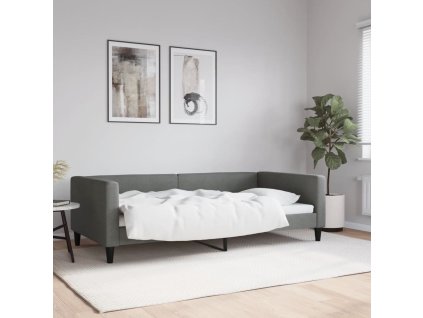 Válenda tmavě šedá 100 x 200 cm textil 353989