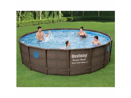 Bestway Bazén Power Steel s příslušenstvím 488 x 122 cm 3202568