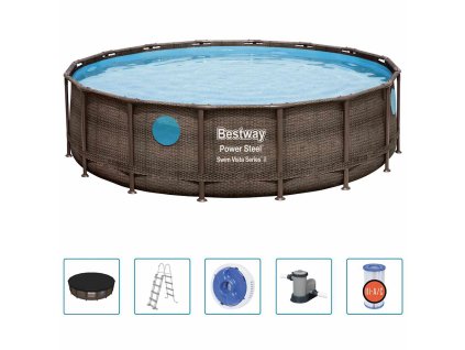 Bestway Power Steel Bazénový set 488 x 122 cm 92861