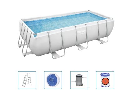 Bestway Power Steel Bazénový set obdélníkový 404 x 201 x 100 cm 92816