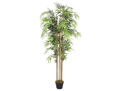 Umělý bambus 1 605 listů 180 cm zelený 358987
