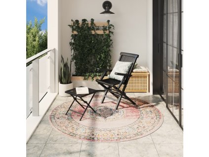 Koberec ARBIZU vnitřní i venkovní vintage design Ø 200 cm 375693