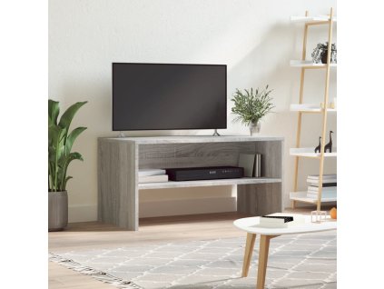 TV stolek šedý sonoma 80 x 40 x 40 cm kompozitní dřevo 815235