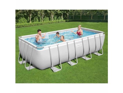 Bestway Bazénový set Power Steel obdélníkový 488 x 244 x 122 cm 3202532