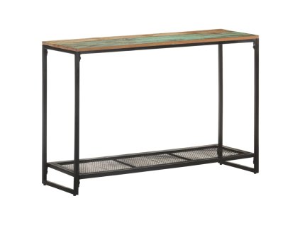 Konzolový stolek 110 x 35 x 75 cm masivní recyklované dřevo 320248