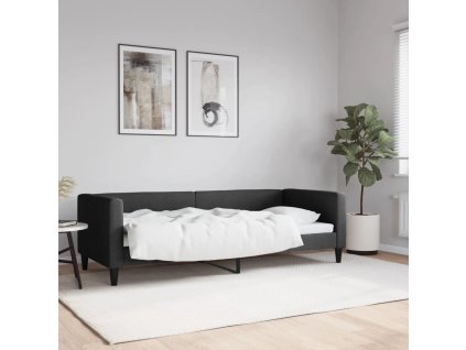 Válenda černá 80 x 200 cm textil 353980