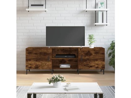 TV skříňka kouřový dub 150 x 30 x 50 cm kompozitní dřevo 829105