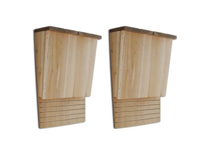 Budky pro netopýry 22 x 12 x 34 cm, sada 2 ks 41293
