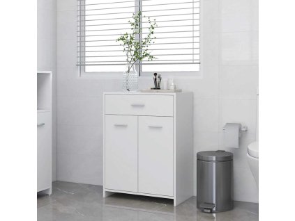 Koupelnová skříňka bílá 60 x 33 x 80 cm kompozitní dřevo 805024