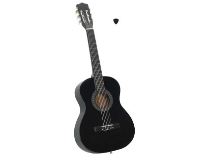 Klasická kytara pro začátečníci a děti černá 3/4 36'' 70118