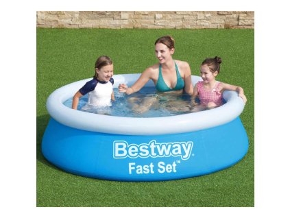 Bestway Fast Set Nafukovací bazén kruhový 183 x 51 cm modrý 92844