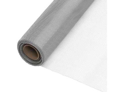 Síť proti hmyzu nerezová ocel 60 x 1000 cm stříbrná 150890