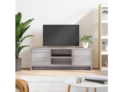 TV skříňka šedá sonoma 102x30x37,5 cm kompozitní dřevo 823259