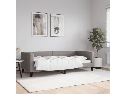 Válenda taupe 90 x 200 cm textil 353986