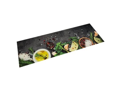 Kuchyňský koberec omyvatelný Koření 60 x 180 cm samet 4005609