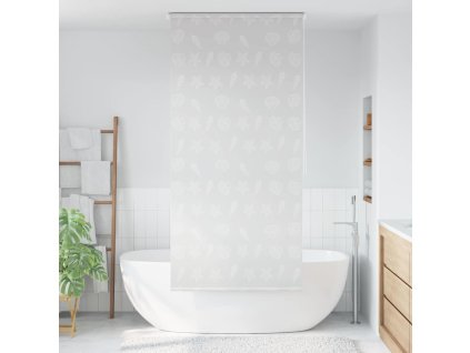 Sprchová roleta 80 x 240 cm vzor mořské hvězdice 142859