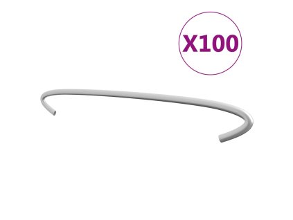 Gabionová táhla 100 ks pozinkovaná ocel 30 cm 145622