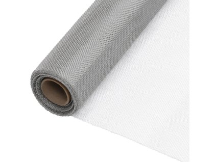 Síť proti hmyzu nerezová ocel 112 x 1000 cm stříbrná 150897