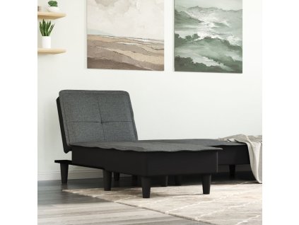 Lenoška tmavě šedá textil 352841