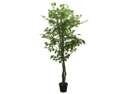 Umělý fíkus 630 listů 120 cm zelený 359016