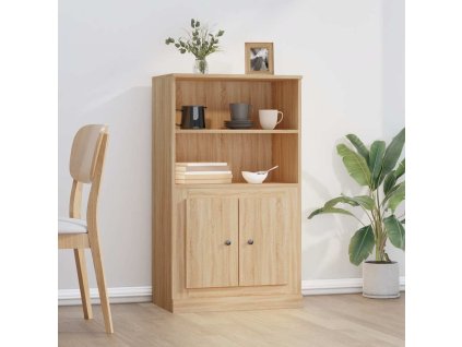 Skříň highboard dub sonoma 60 x 35,5 x 103,5 kompozitní dřevo 816315