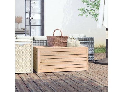 Zahradní box 101 x 50,5 x 46,5 cm masivní borové dřevo 823948