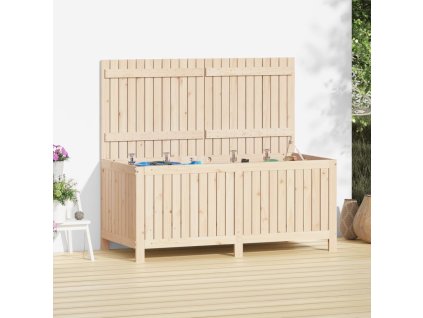 Zahradní úložný box 147 x 68 x 64 cm masivní borové dřevo 823850