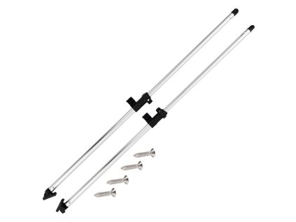 Vzpěry pro bimini 2 ks hliník 92389