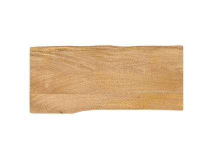 Stolní deska 90 x 40 x 2,5 cm živá hrana mangovníkové dřevo 370707