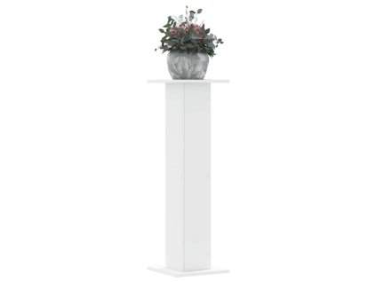 Stojany na rostliny 2 ks bílé 30 x 30 x 95 cm kompozitní dřevo 3307873
