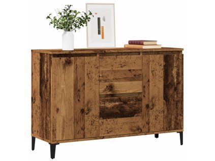 Příborník old wood 102 x 35 x 70 cm kompozitní dřevo 856486