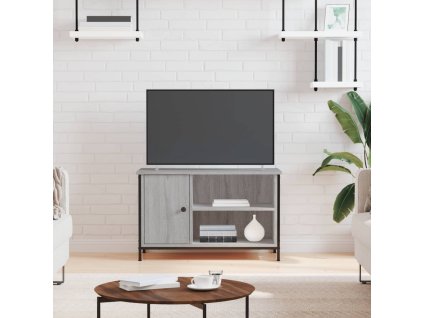 TV skříňka šedá sonoma 80 x 40 x 50 cm kompozitní dřevo 832771